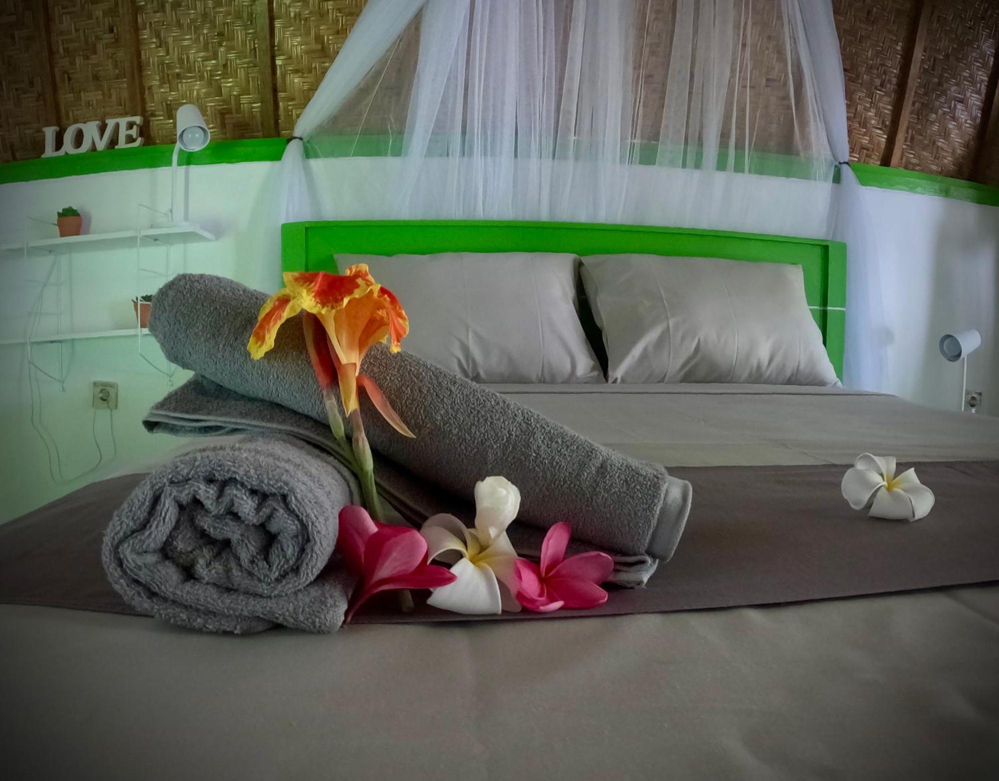 Kaktus Bungalow 4 Gili Air Exterior foto